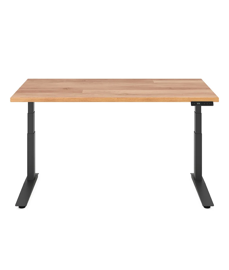Fully Bureau assis-debout Jarvis en bois massif* 1600 x 800