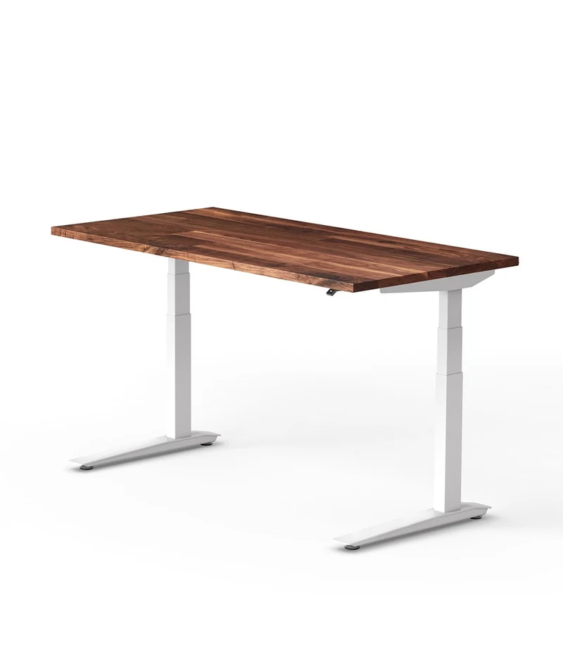 Fully Bureau assis-debout Jarvis en bois massif* 1600 x 800