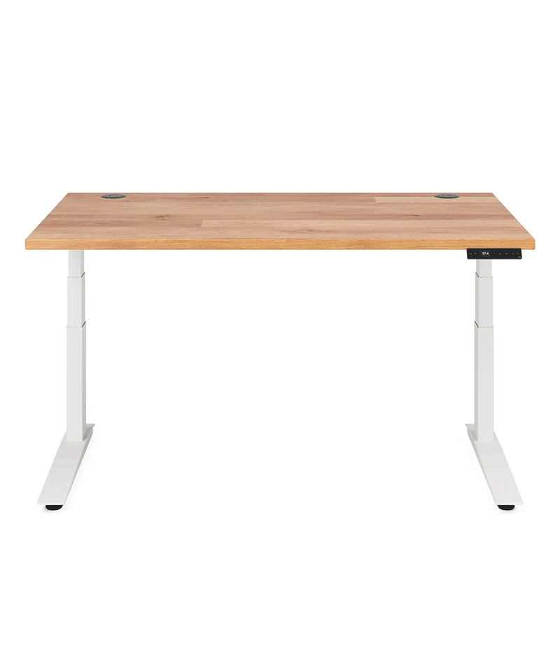 Fully Bureau assis-debout Jarvis en bois massif* 1400 x 800