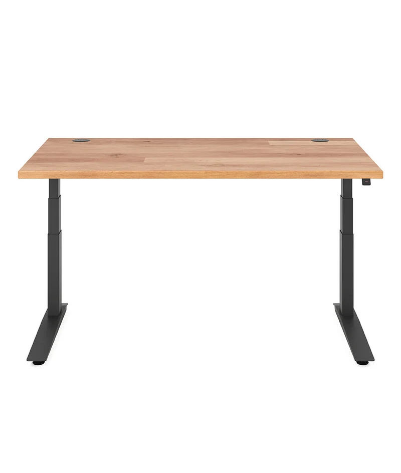 Fully Bureau assis-debout Jarvis en bois massif* 1400 x 800