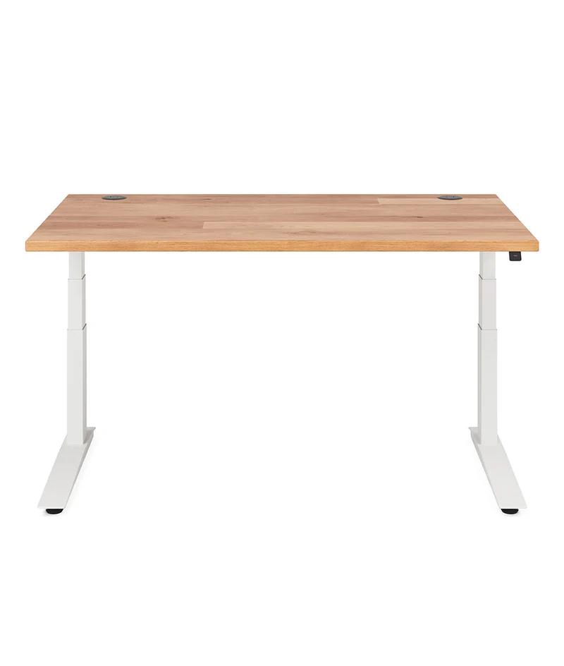 Fully Bureau assis-debout Jarvis en bois massif* 1400 x 800