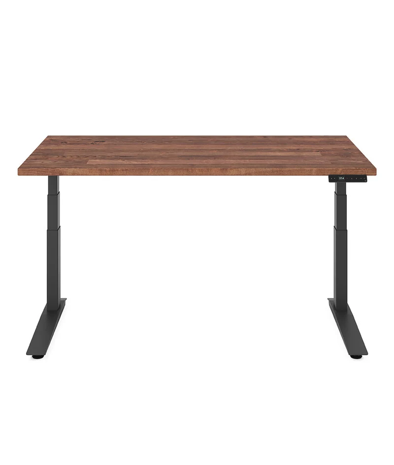 Fully Bureau assis-debout Jarvis en bois massif* 1400 x 800