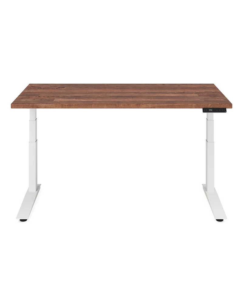 Fully Bureau assis-debout Jarvis en bois massif* 1400 x 800
