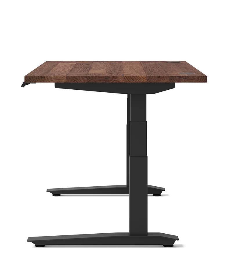 Fully Bureau assis-debout Jarvis en bois massif* 1200 x 800