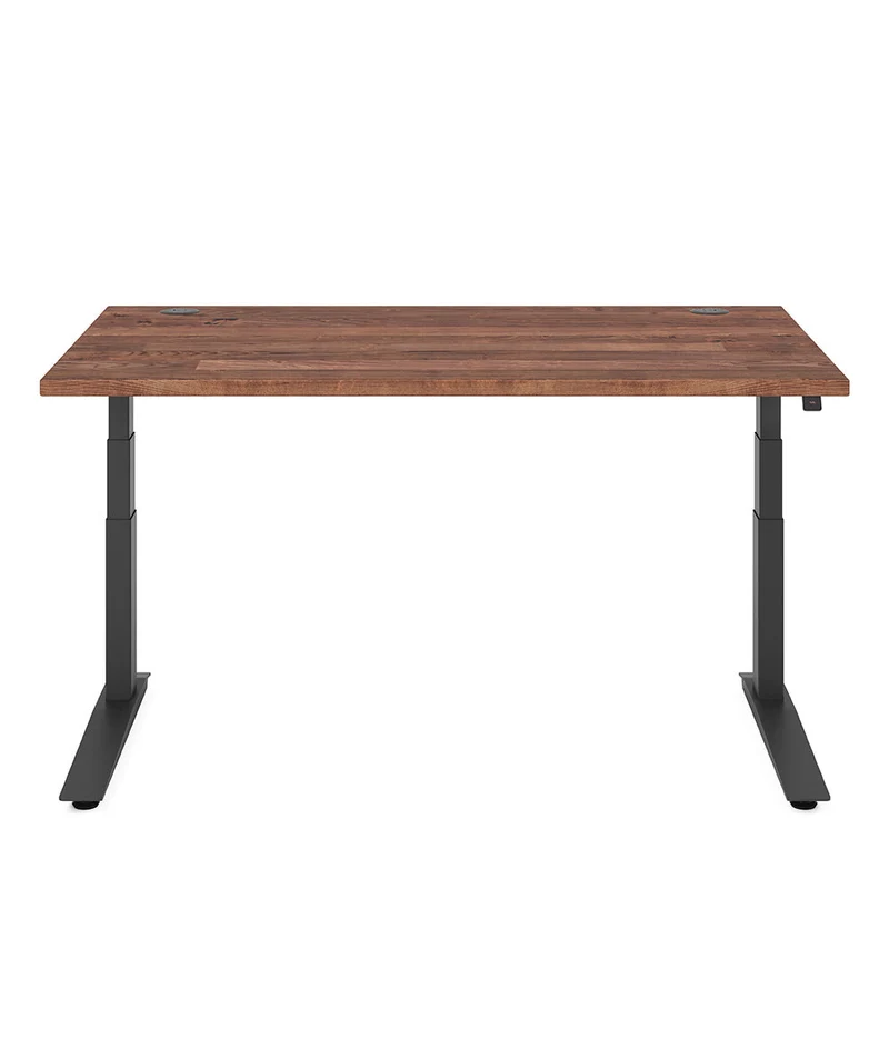 Fully Bureau assis-debout Jarvis en bois massif* 1200 x 800