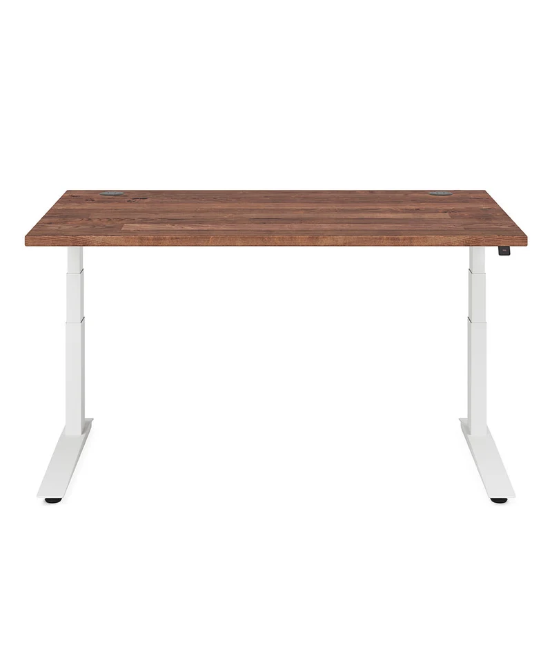 Fully Bureau assis-debout Jarvis en bois massif* 1200 x 800