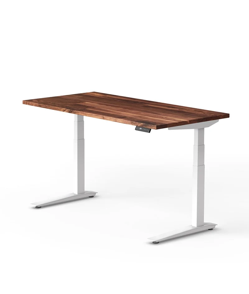 Fully Bureau assis-debout Jarvis en bois massif* 1200 x 800