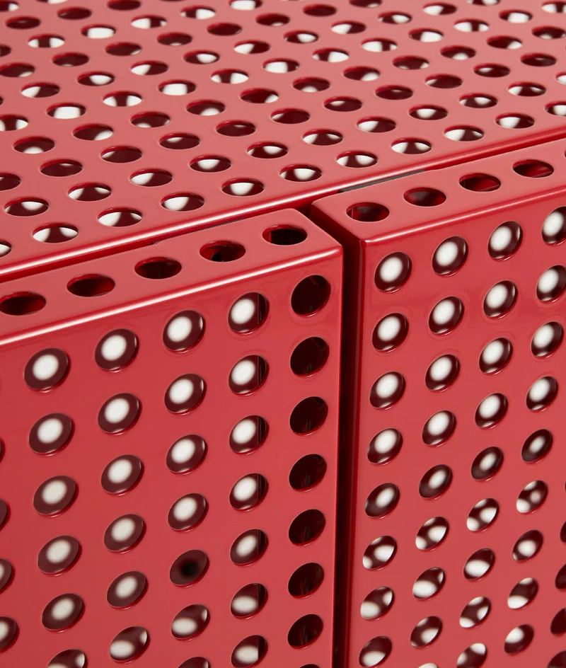 Caisson de rangement au sol perforé HAY, petit