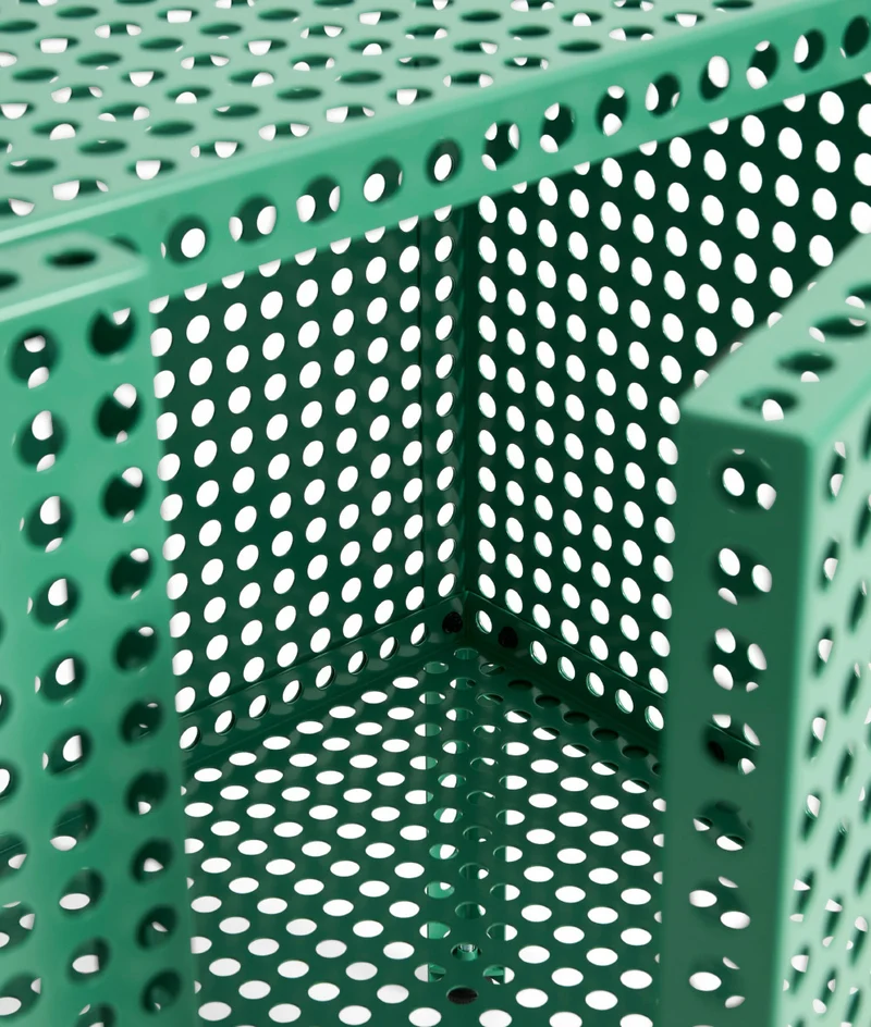 Caisson de rangement au sol perforé HAY, petit