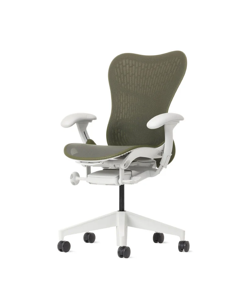 Siège de bureau Mirra 2 Butterfly en Olive