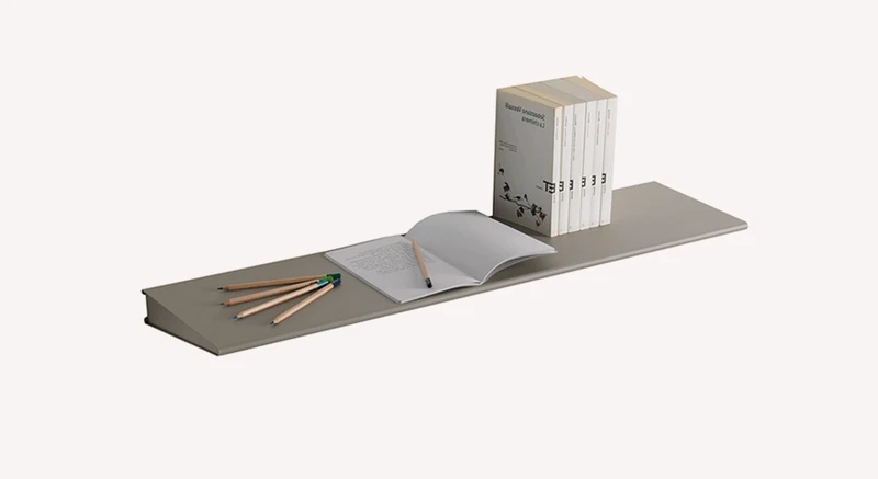 Étagère TINY Aluminium Gris tortora