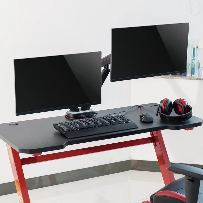 Almost Perfect Desky Dual LED Gaming Monitor Arm
