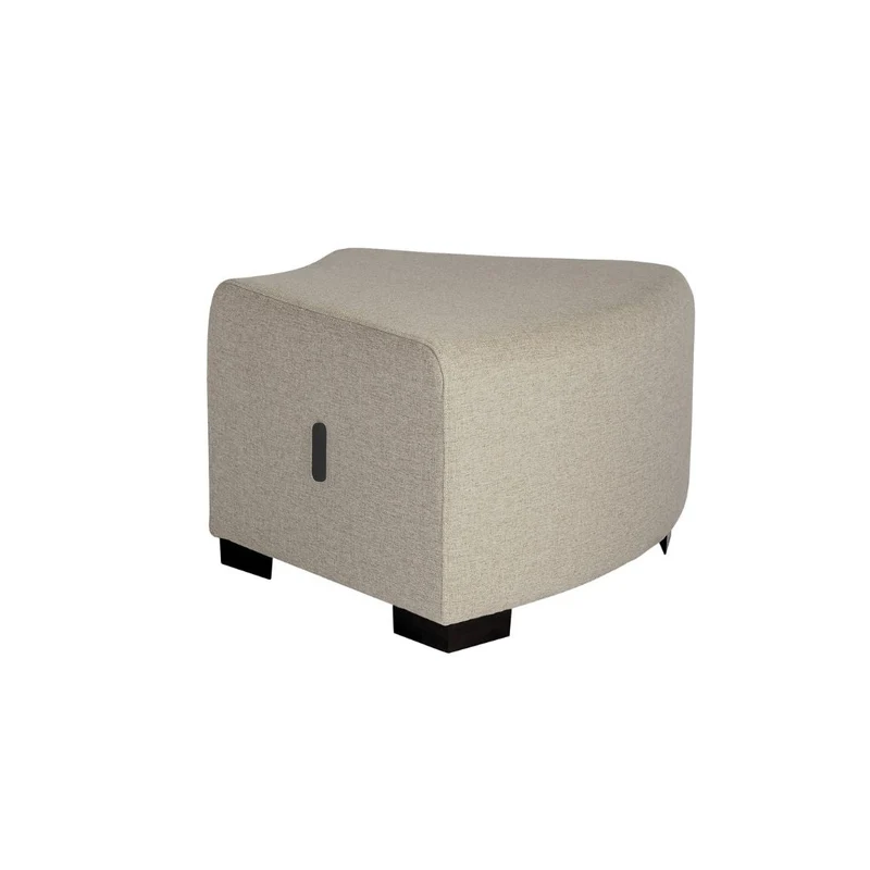 Pouf Angulaire Hizia - Beige Sahara
