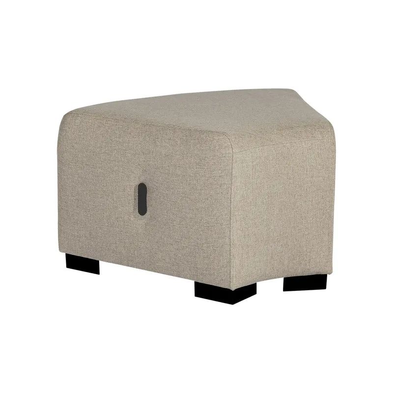 Pouf Angulaire Hizia - Beige Sahara