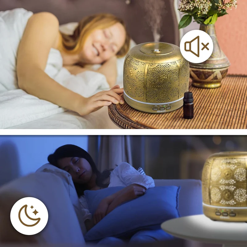Duronic AD43 Diffuseur d’Arômes Brumisateur d’Huiles essentielles Purificateur d’air Naturel Humidificateur Aromathérapie Maison Bien être Relaxation détente apaisant Parfum