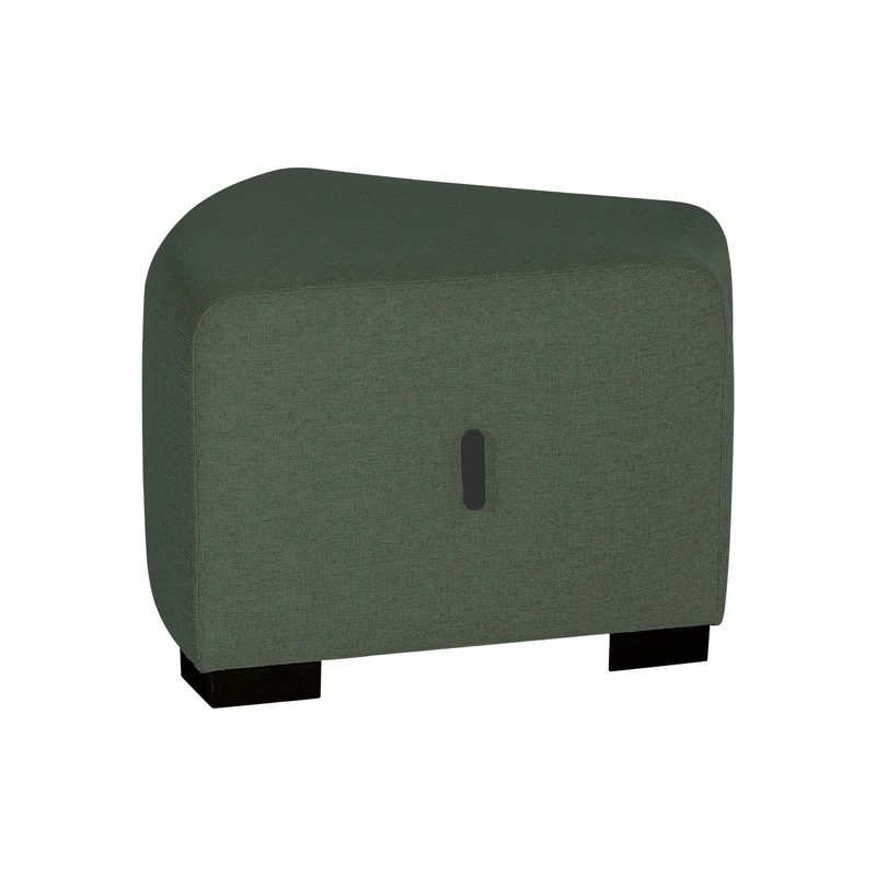 Pouf Angulaire Hizia - Vert Forêt