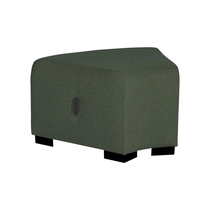 Pouf Angulaire Hizia - Vert Forêt