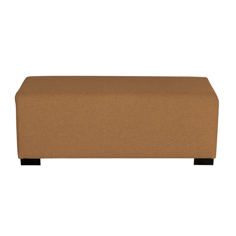 Pouf 2 Places Hizia - Terre de Sienne