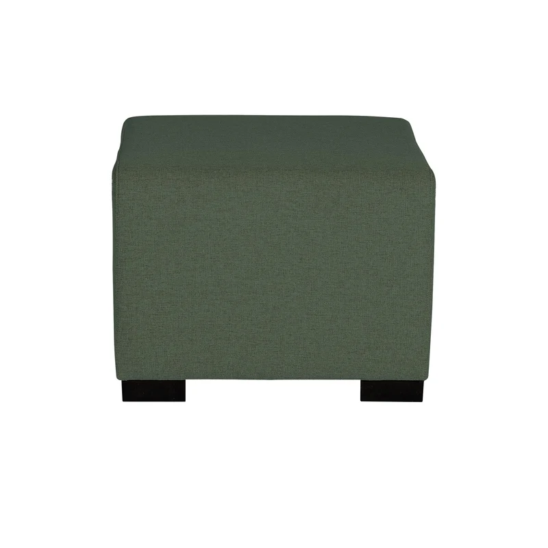 Pouf 1 Place Hizia - Vert Forêt