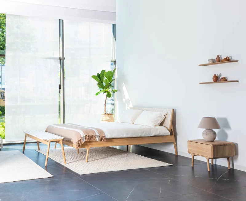 Gazzda Table de chevet - Fawn