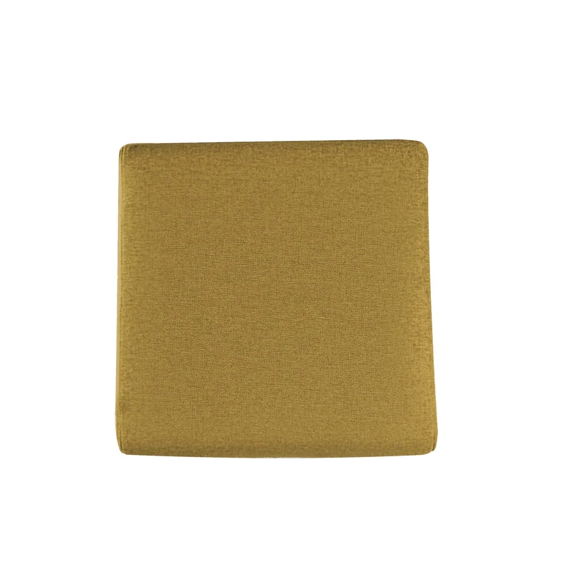 Pouf 1 Place Hizia - Jaune Safran