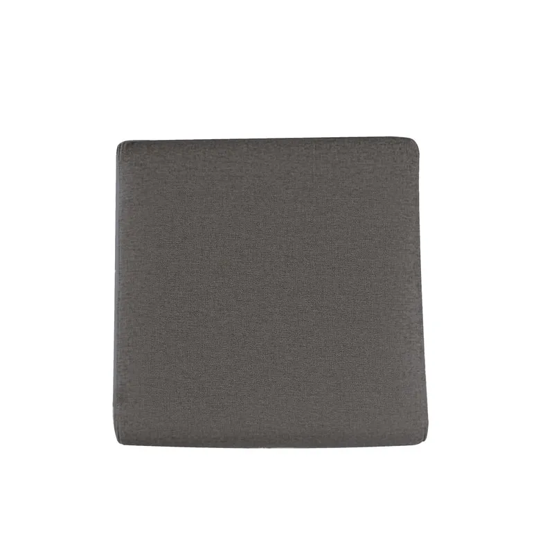 Pouf 1 Place Hizia - Gris Anthracite