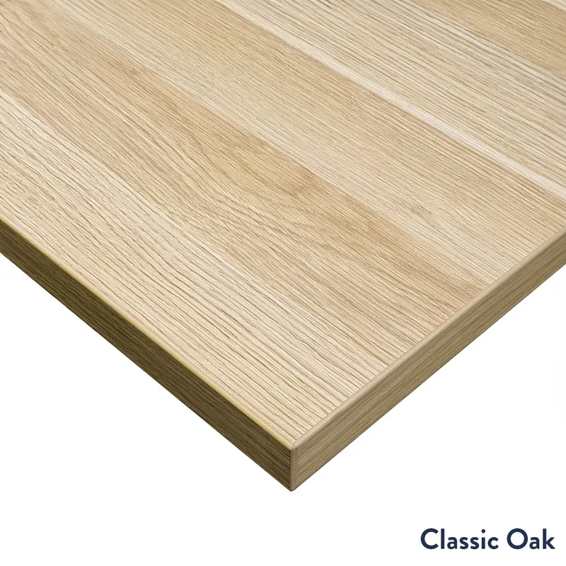 Desky Scalloped Laminate Desk Tops