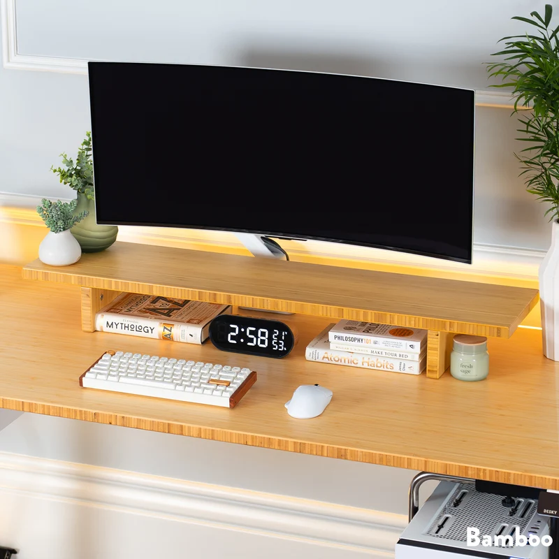 Almost Perfect Desky Minimal Monitor Stand