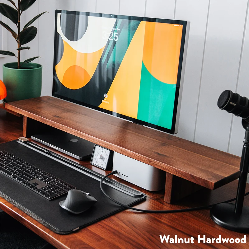 Almost Perfect Desky Minimal Monitor Stand
