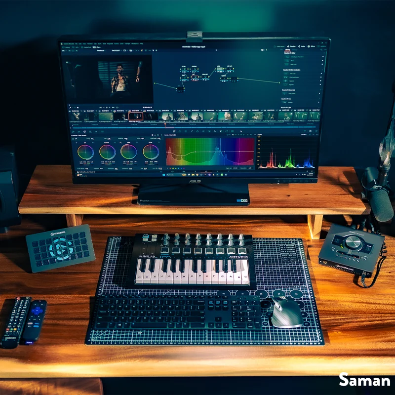 Almost Perfect Desky Minimal Monitor Stand