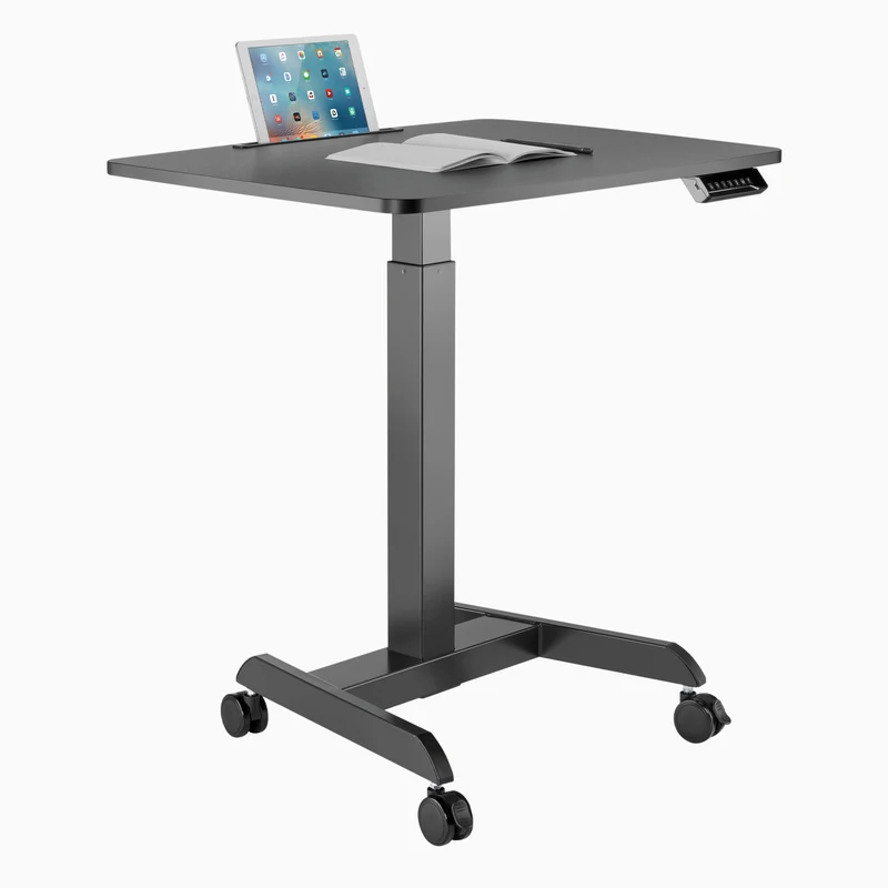 Almost Perfect Desky Single Sit Stand Pedestal Desk