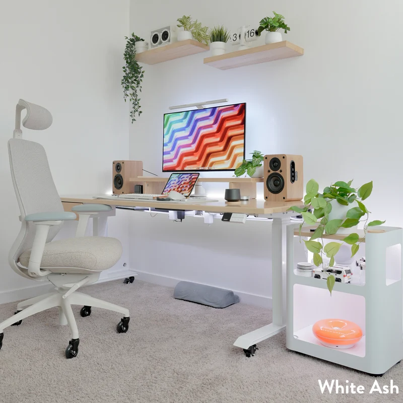 Desky Minimal Open Mobile Pedestal