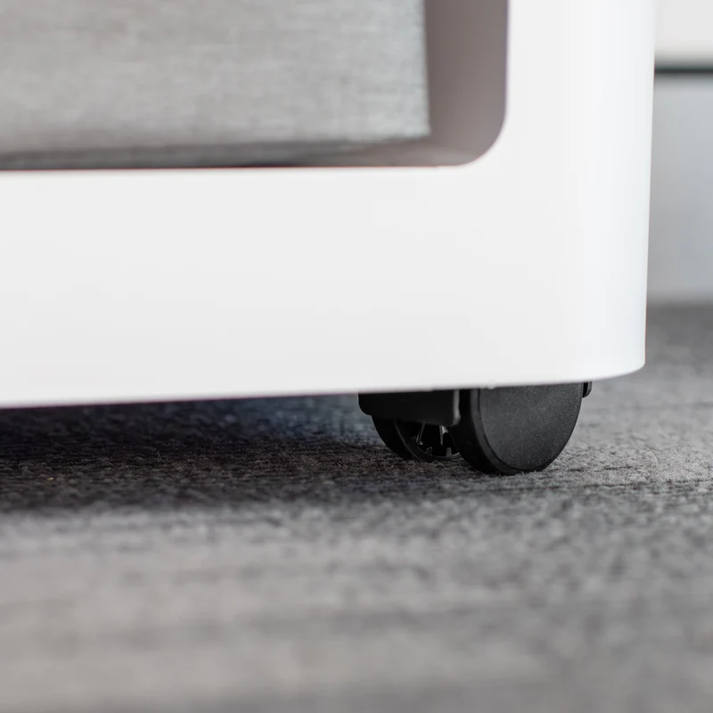 Desky Minimal Open Mobile Pedestal