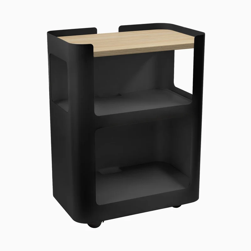 Desky Minimal Open Mobile Pedestal