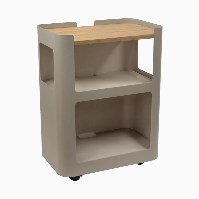 Desky Minimal Open Mobile Pedestal