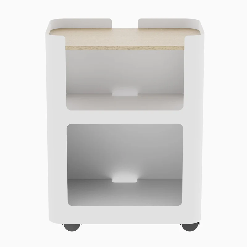 Desky Minimal Open Mobile Pedestal