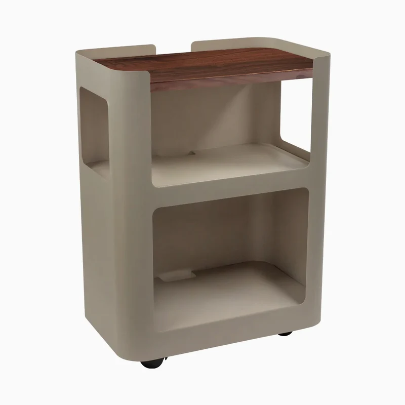 Desky Minimal Open Mobile Pedestal