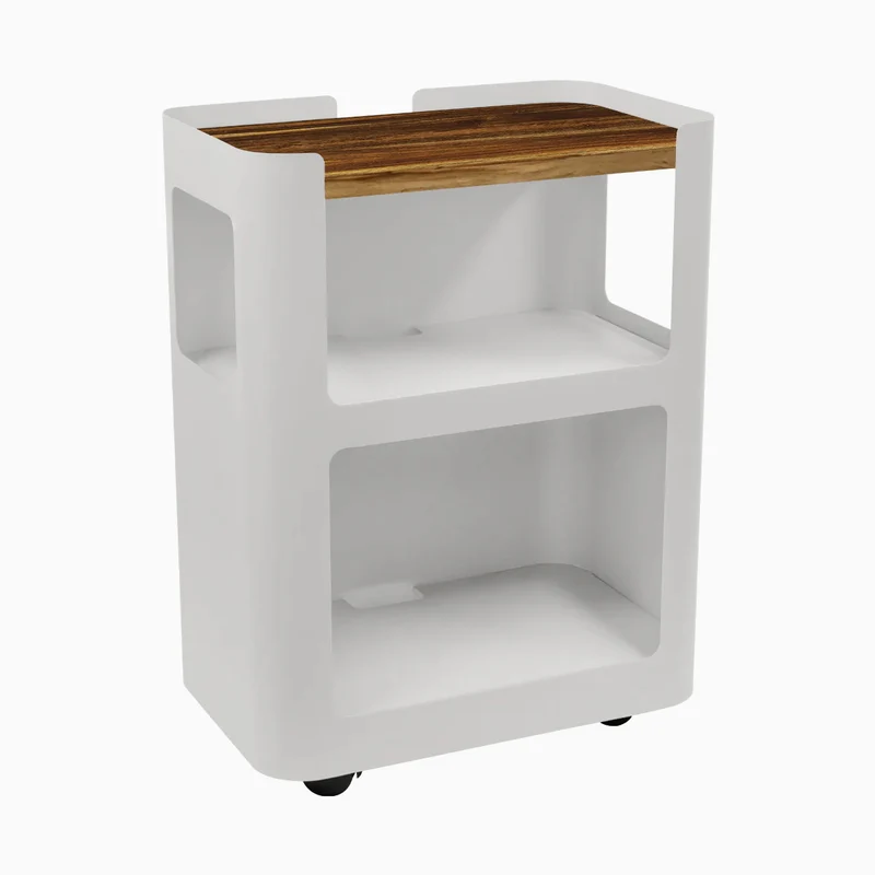 Desky Minimal Open Mobile Pedestal
