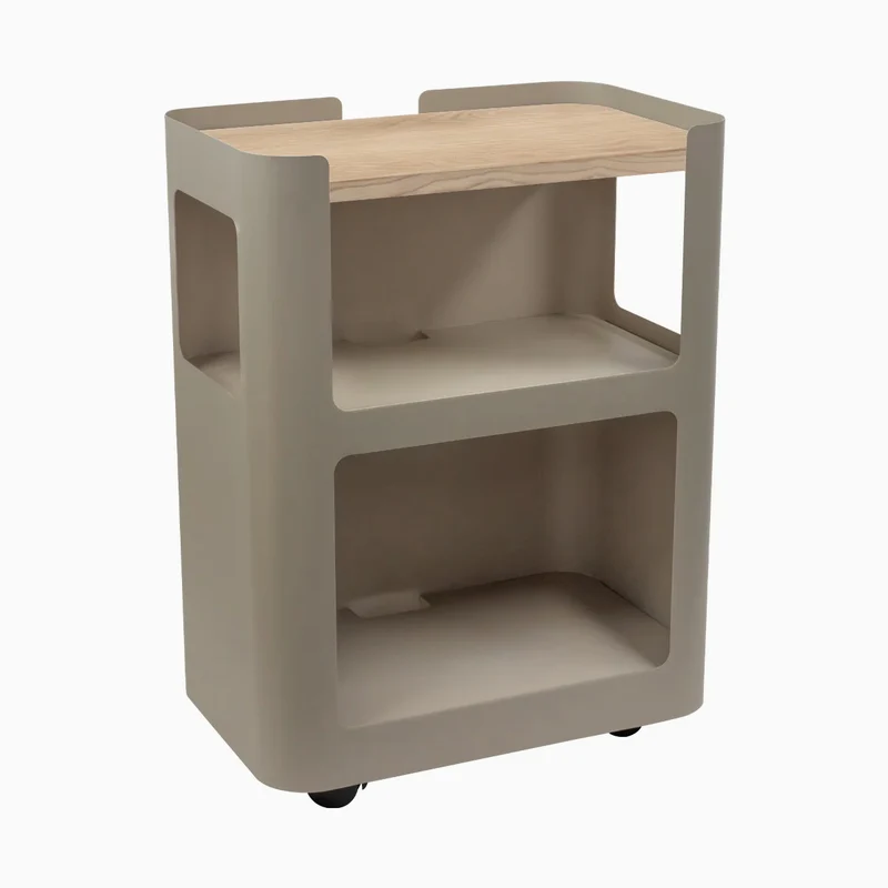 Desky Minimal Open Mobile Pedestal