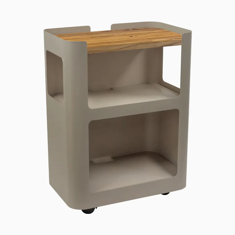 Desky Minimal Open Mobile Pedestal