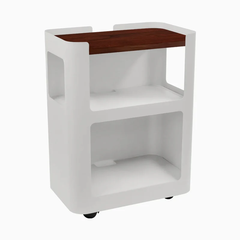 Desky Minimal Open Mobile Pedestal