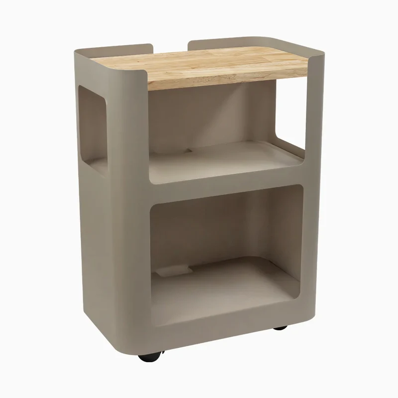 Desky Minimal Open Mobile Pedestal