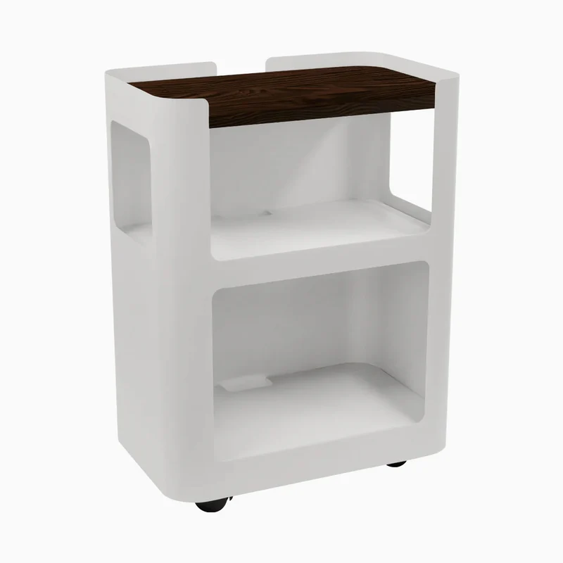 Desky Minimal Open Mobile Pedestal