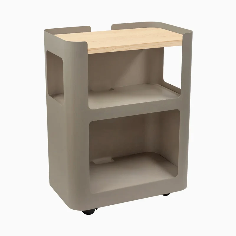 Desky Minimal Open Mobile Pedestal