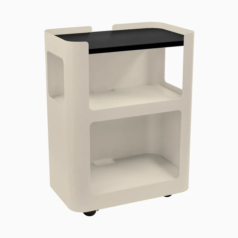 Desky Minimal Open Mobile Pedestal
