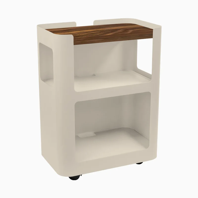 Desky Minimal Open Mobile Pedestal