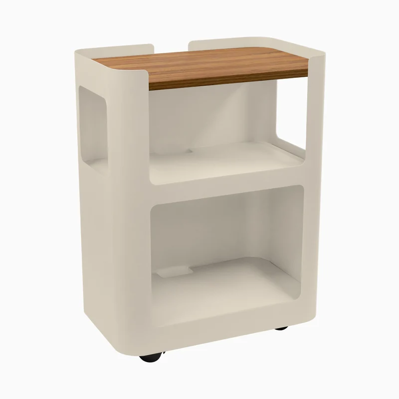 Desky Minimal Open Mobile Pedestal