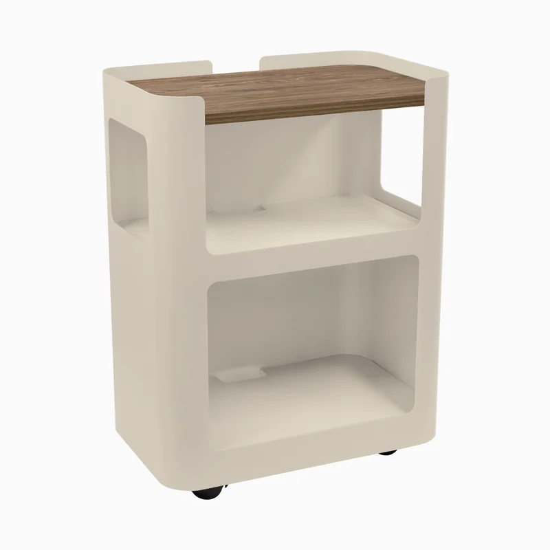 Desky Minimal Open Mobile Pedestal