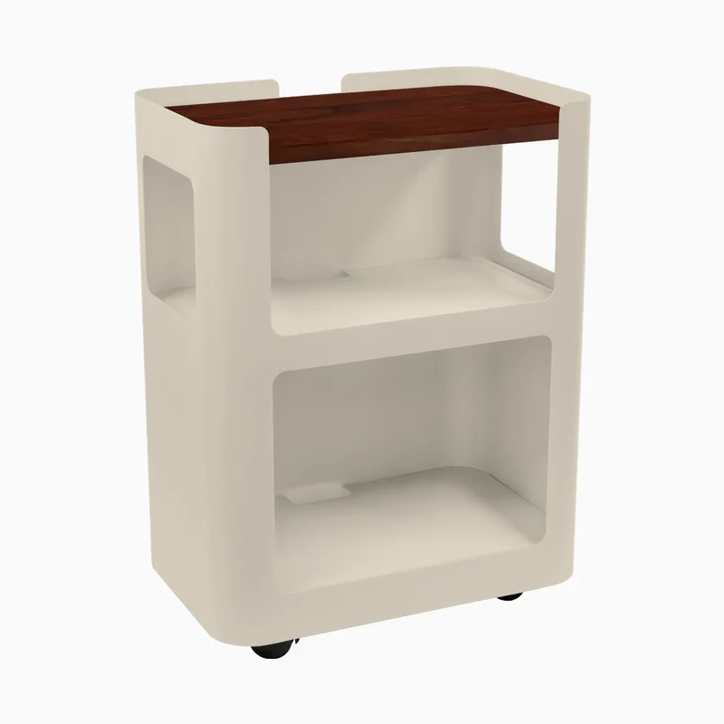 Desky Minimal Open Mobile Pedestal