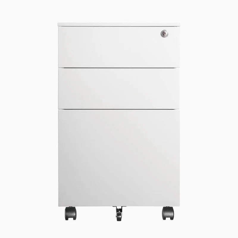 Desky GO Slimline Steel Mobile Pedestal